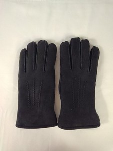 Quince Women 100% Australian Shearling Gloves Black M