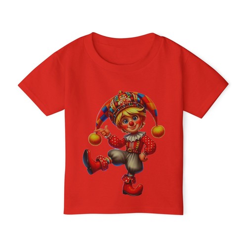 Cotton Toddler T-shirt Fairytale Present Toy Happy Clown girl boy kid Size:2-6T - Picture 27 of 29