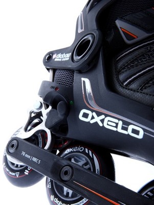 Oxelo Roller Diabolo Herren Inline Skates - Größe 11,5 US schwarz