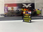 Pitboard 1:43 / 1:18 (Pizarra F1) /Max Verstappen (RedBull) 2022 World Champion
