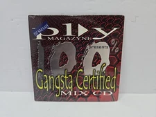 100% Gangsta Certified Mix CD By Play Magazyne (CD) Hip Hop Gangsta New Sealed 
