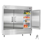 VEVOR Commercial Refrigerator 66.9 Cu.ft Reach In Upright with 3 Door 12 Shelves