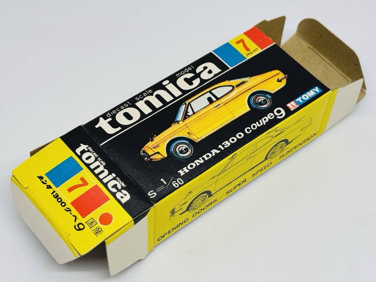 Tomica Tomy 7-1-3 Honda 1300 Coupe 9 - 1A wheels - Made In