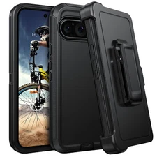 For Google Pixel 9a/Pro XL Case Shockproof Belt Clip Cover For Otterbox Defender