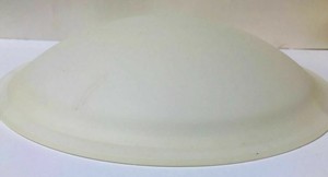 Frosted Flushmont Round Replacement Ceiling Light Glass Shade Ebay