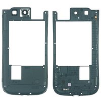 Samsung Galaxy S3 Ne I9301 MittelgehäUse Cover Rahmen Kamera Glas, Blau