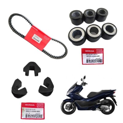 Genuine 2010-2014 Honda PCX 125 KIT BELT/ROLLERS/SLIDERS