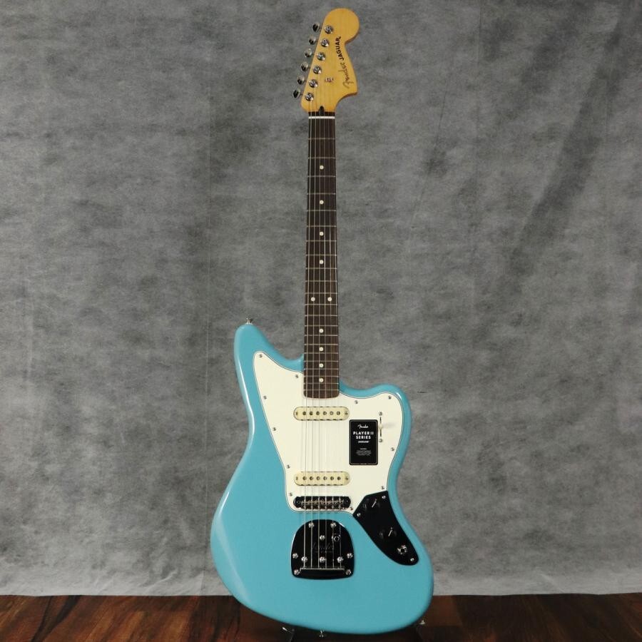 Fender Mexico / Player II Jaguar Rosewood Fingerboard Aquatone