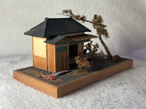 Pair of Wooden Japanese Minka-en (Traditional homes) dioramas - Picture 9 of 12