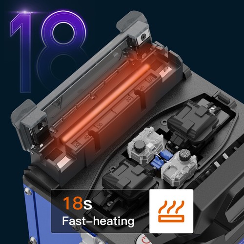 High Quality Fiber Optic Fusion Splicer OrienTek T49 8S Splice, 18s Heat Splicer - Picture 8 of 12