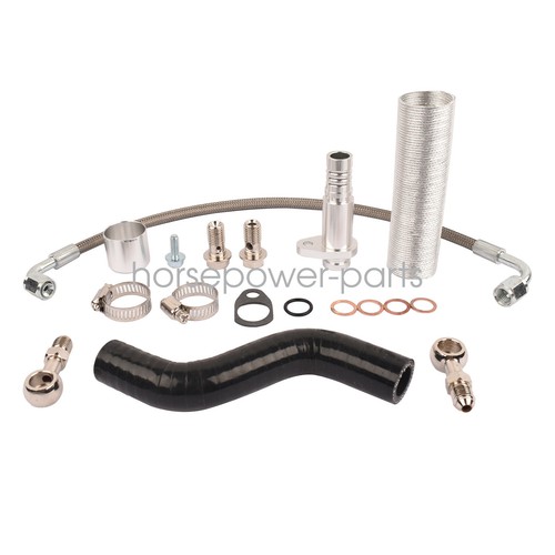 Turbo Oil Feed Return Line Kit for Mini Cooper R55 R56 R57 R58 R59 Peugeot 207 - Picture 6 of 13
