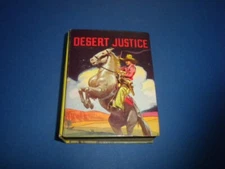 DESERT JUSTICE - SAALFIELD  - Big Little Book related 1938