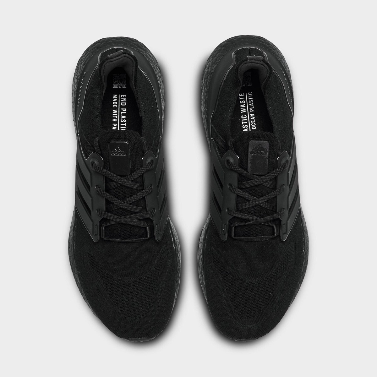 Men's Adidas UltraBoost 22 Running Shoes Triple Black Sz 8 GZ0127