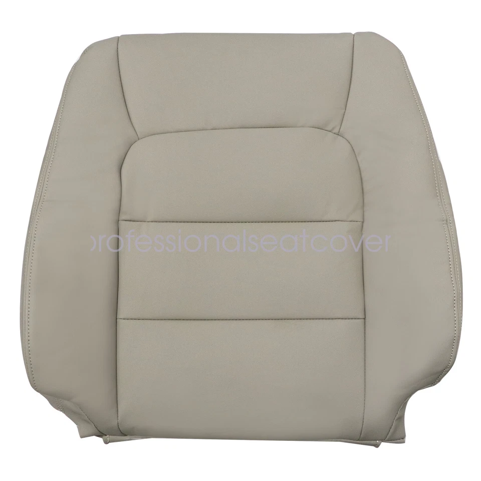4 piezas para Lexus LX470 1998-2007 conductor y pasajero cubierta de asiento de cuero tostado # LF40 Foto 4 de 4