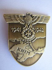 Krim Schild Pin 1941 / 1942 WH Wehrmacht WK2 ...