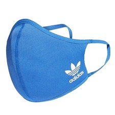 adidas Kid's Face Cover 3 Pack, Bluebird - NWT