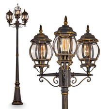 Lampada da esterno sentieri lampadario marrone cortile giardino terrazza illuminazione