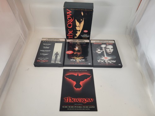 The Crow The Ultimate 3 Movie Collection DVD Collectors Series Slipcover