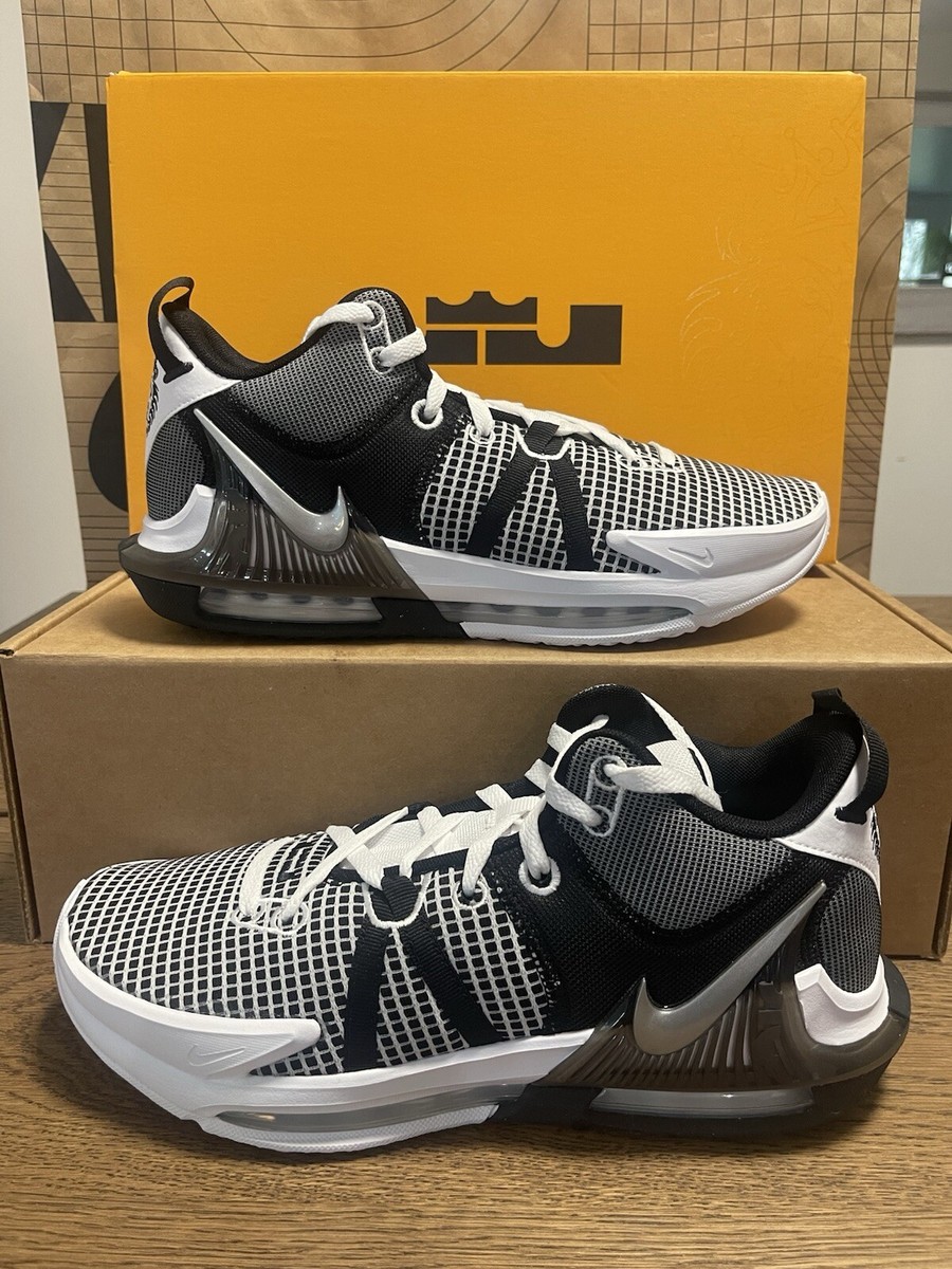 Nike Lebron Witness VII DM1123-100 White/Black Basketball  display picture 2