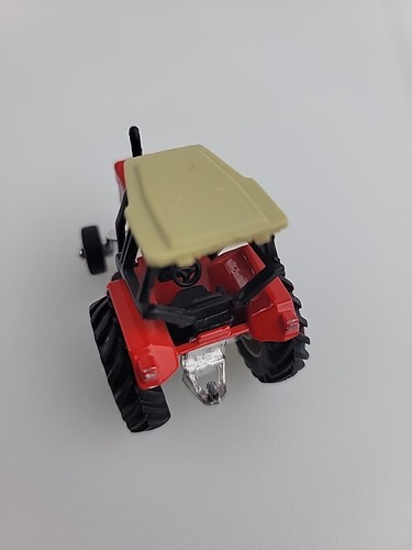 1999 Tonka Farm Equipment Red Harvester Tractor W/White Roof #15140 Maisto - Picture 8 of 11