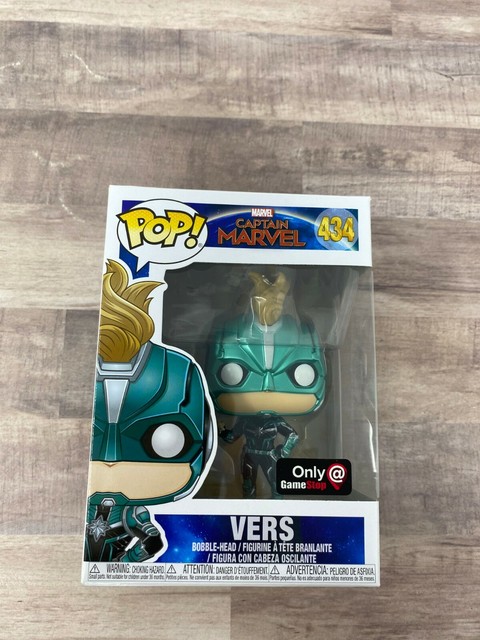 gamestop captain marvel pop