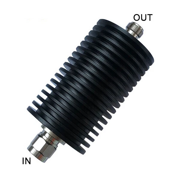 RF Coaxial Attenuator N Type Male to Female 50W 100W 1-40dB 3GHz 50 ohm - Image 2 of 4