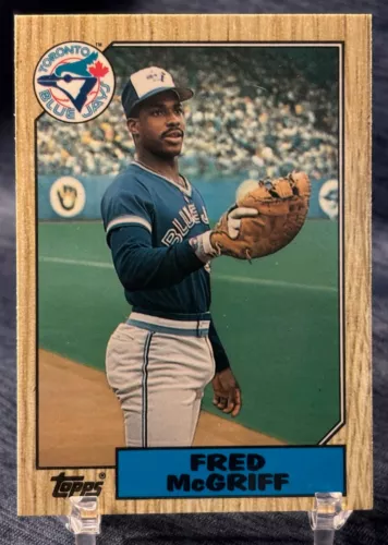 1987 TOPPS TRADED TIFFANY COLLECTORS SET #74T - FRED McGRIFF RC - ROOKIE