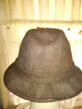 BLOW OUT SALE  Vintage STETSON Grandpa's Wool Driving Fedora Cap Hat    ts17j