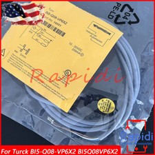 New For Turck BI5-Q08-VP6X2 Inductive Proximity Sensor Switch 10-30VDC 200mA 5mm