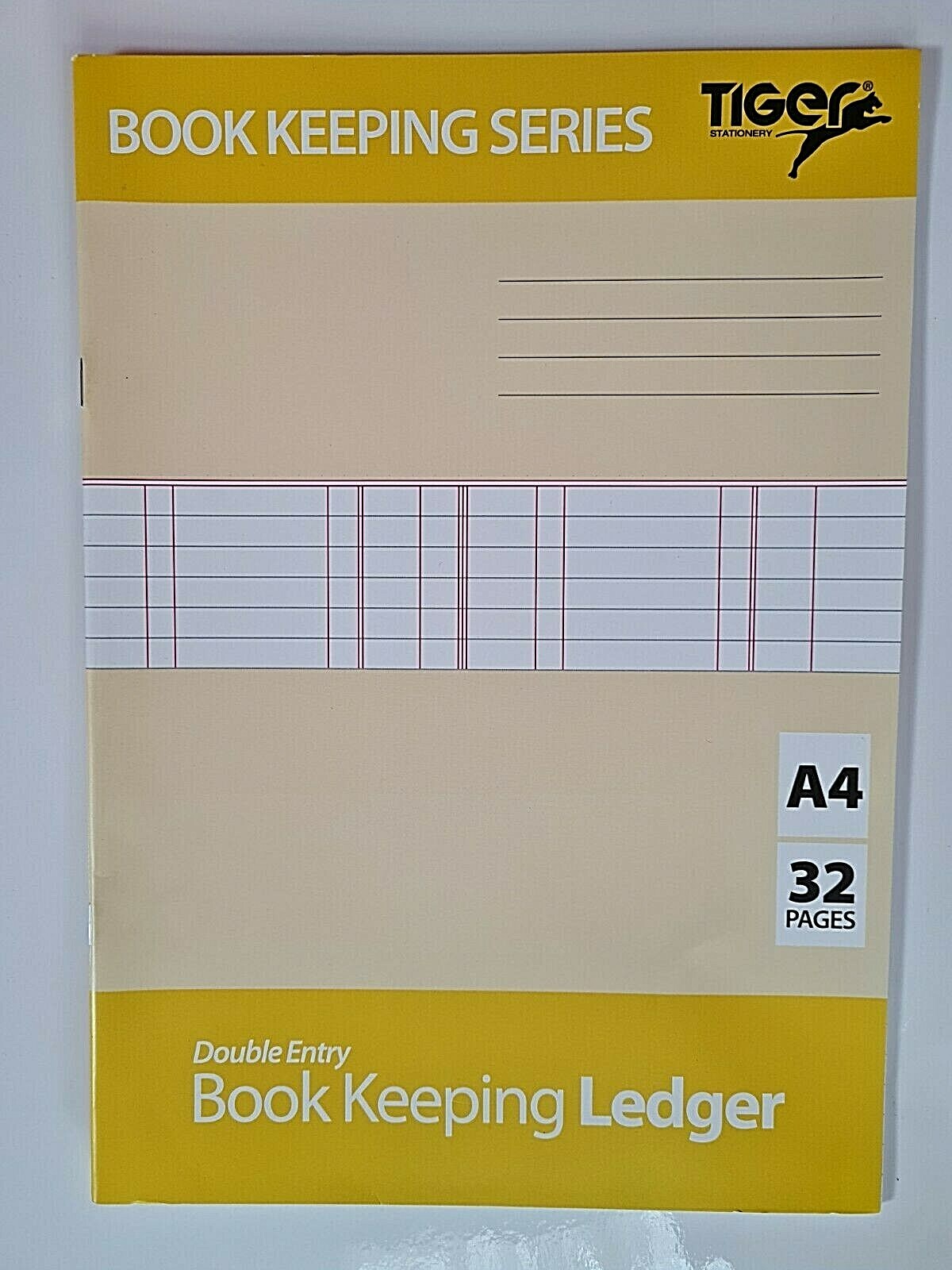 A4 ACCOUNTS BOOK KEEPING Cash Journal Ledger Accounting Book Double ...