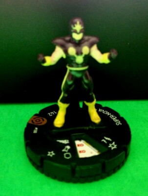 HEROCLIX   SUPER-NOVA  #100   GALACTIC GUARDIANS SET    2012    MARQUEE  w/CARD
