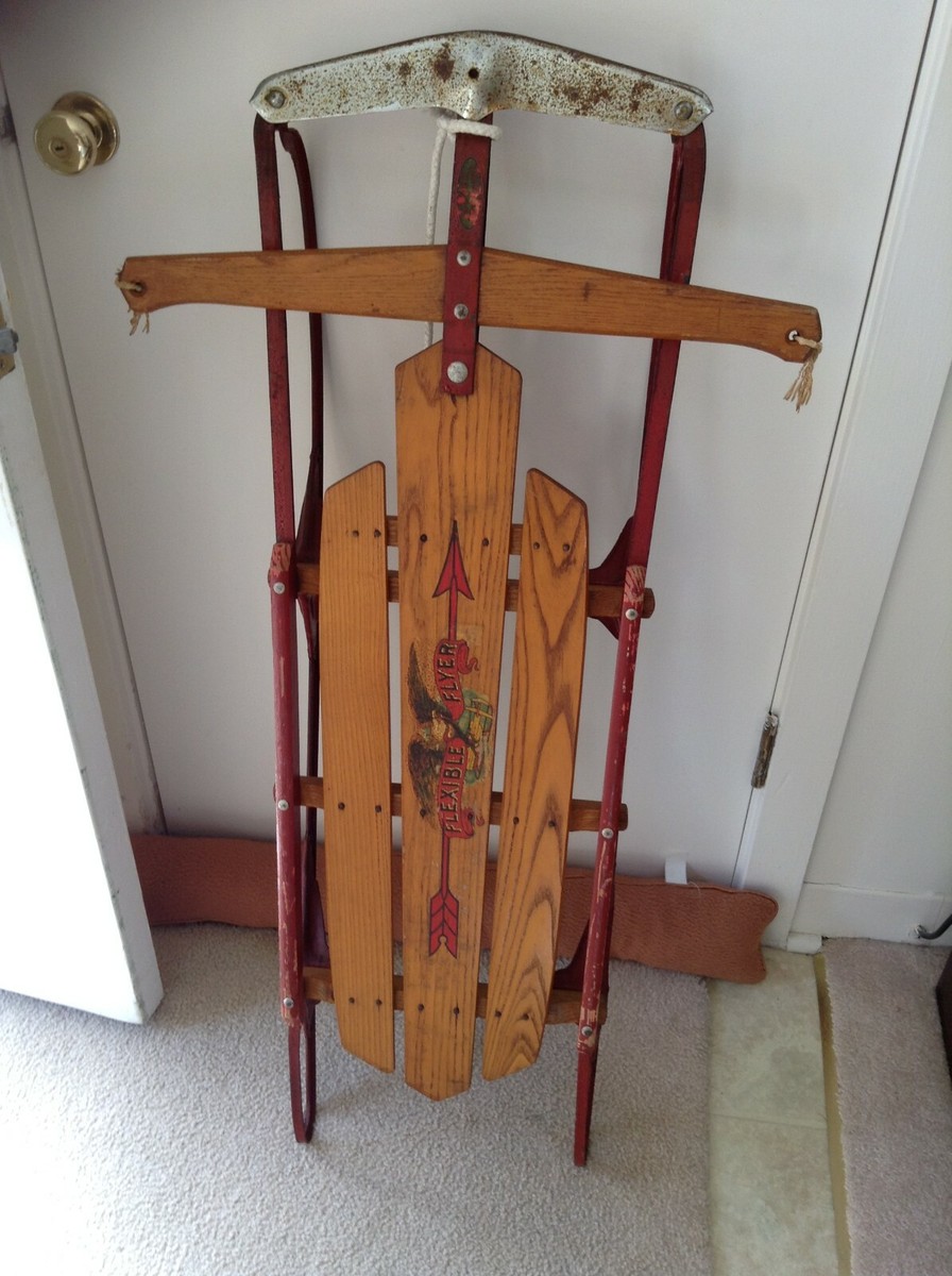 VINTAGE GENUINE FLEXIBLE FLYER SLED MODEL 41J | eBay