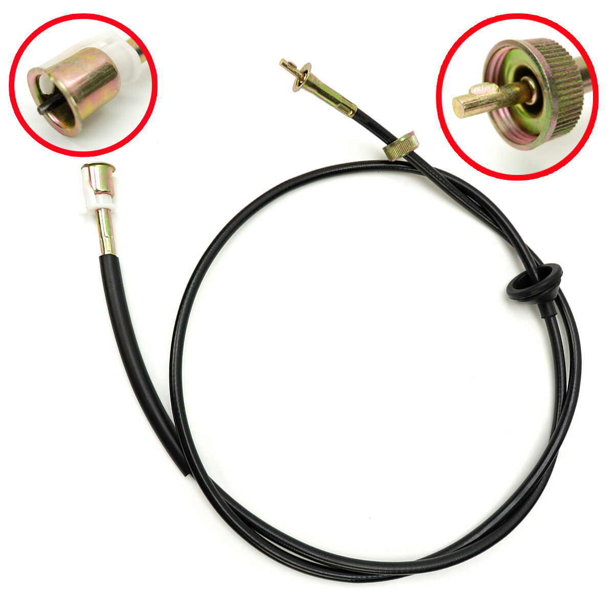 Speedo Meter Cable Speedometer Black Fits Isuzu Tfr Holden Rodeo Brava