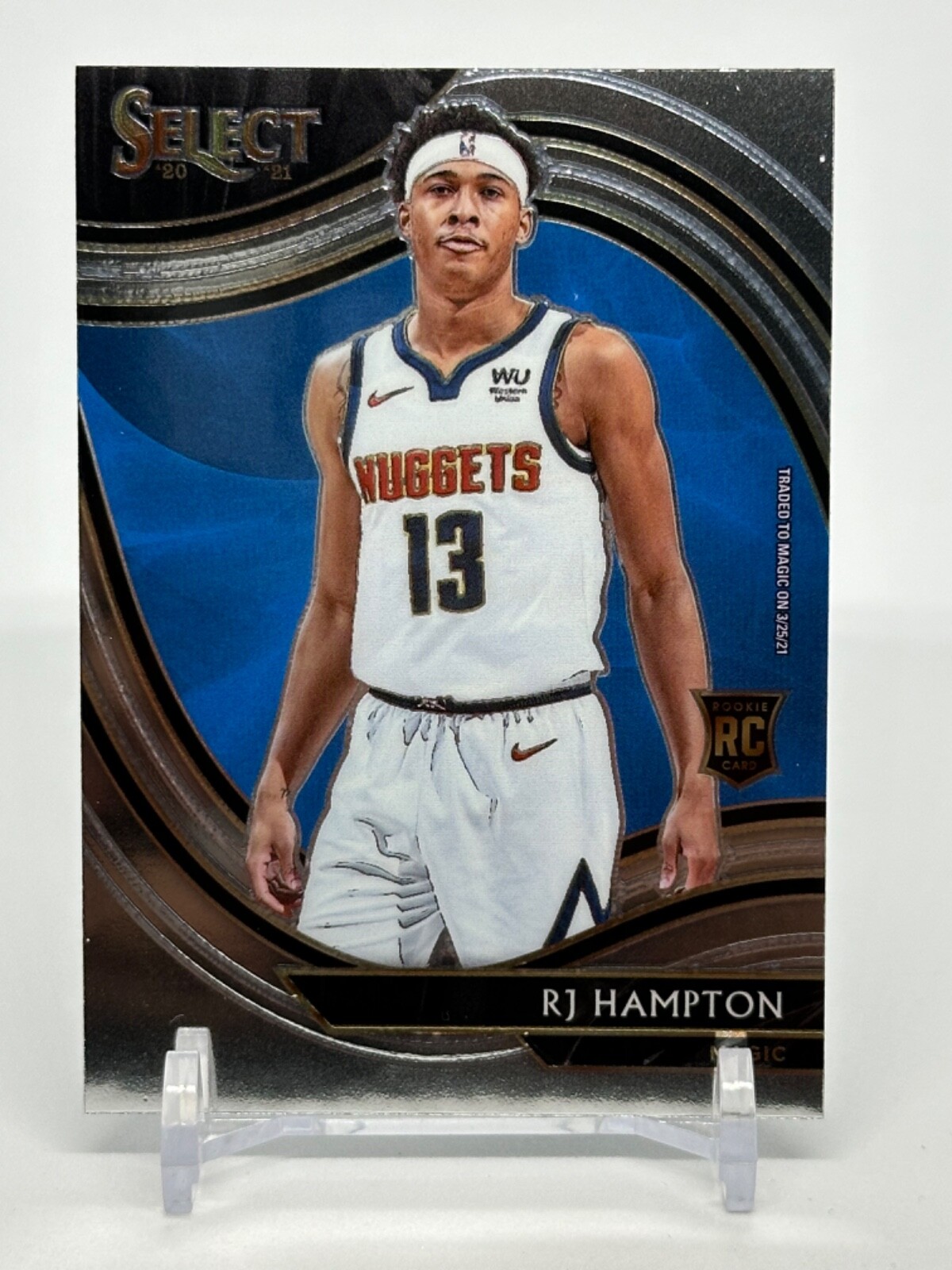 2020 Panini Select #277 Rj Hampton Magic Courtside Nuggets Basketball