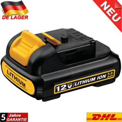 Für DeWALT DCB124-XJ XR ErsatzAkku DCB126-XJ 12V 3Ah DCB127 DCB121 DCB123 LI-ION