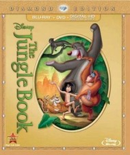 The Jungle Book Two-Disc Diamond Edition: Blu-ray / DVD  Digital Copy - GOOD