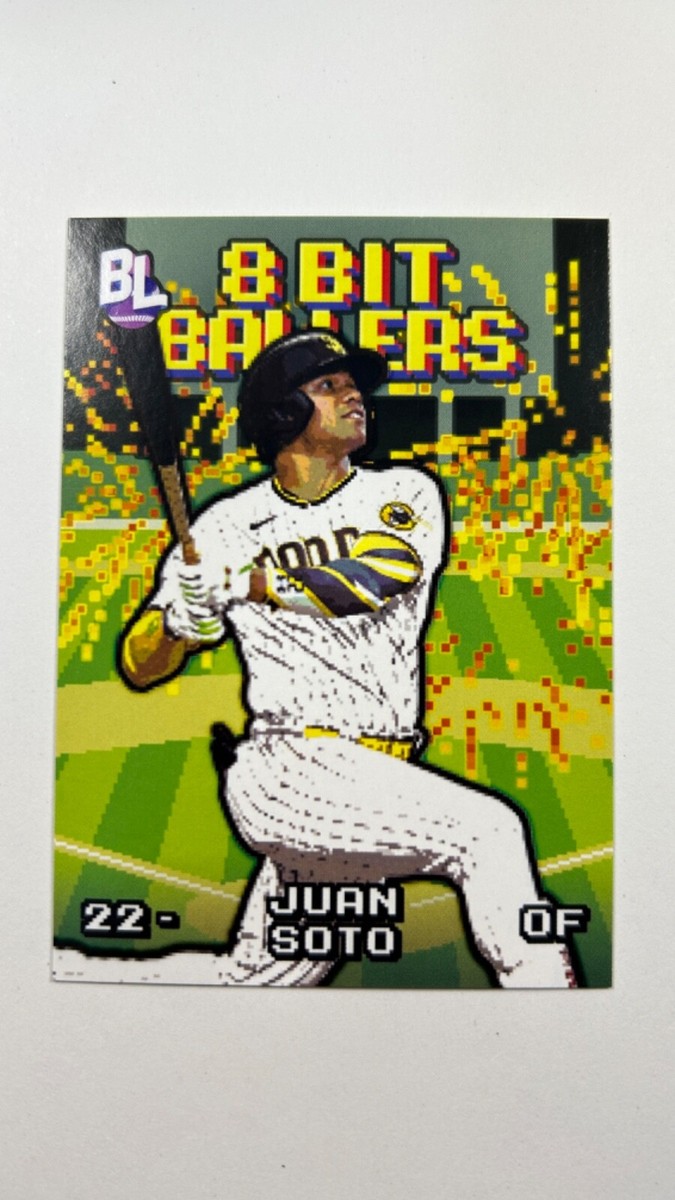 Juan Soto 2023 Topps Big League 8 Bit Ballers #8B-5 San Diego