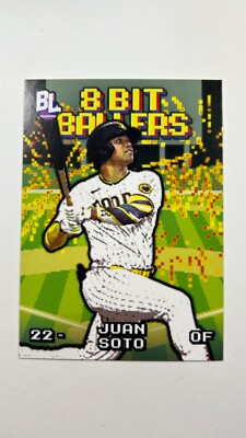 Juan Soto 2023 Topps Big League 8 Bit Ballers #8B-5 San Diego