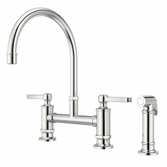 Pfister Port Haven Polished Chrome Kitchen Faucet -  LG31-TDC