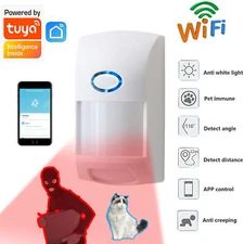 WiFi PIR Motion Sensor Detector Wireless Security Alarm System Google Alexa US