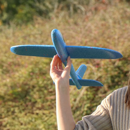 3x Styroporflugzeug für Kinder und Erwachsene - Stabiler Wurfgleiter mit - Bild 2 von 8
