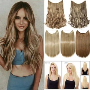 hair extensions with invisible band