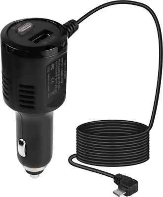 Auto-Ladegerät Dash Cam Stromkabel,12 V Bis 5 V Zigarettenanzünder Stromkabel Mi