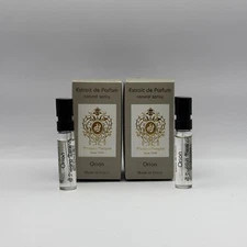 2x Tiziana Terenzi Orion Extrait de Parfum Boxed Sample Spray 1.5 ml/ 0.05 fl oz