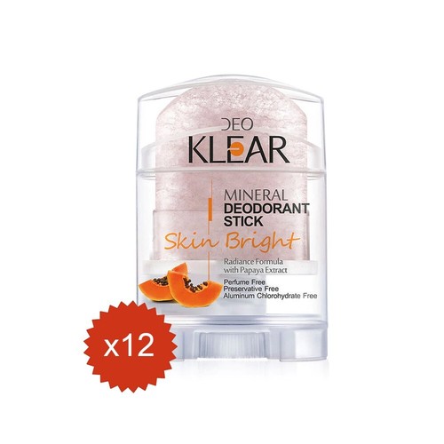 6x DEOKLEAR Mineral Deodorant Stick Natural Crystal Alum Roll-On Bright 70g - Picture 15 of 18
