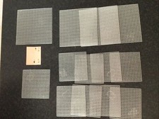 Plastic Canvas  Squares 7 Count Crafts Decoration