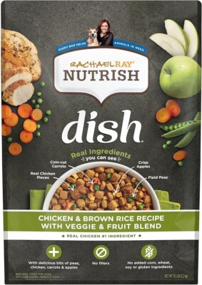 Rachael Ray Nutrish Dish Premium Dry Dog Food 11.5 Pounds all flavours