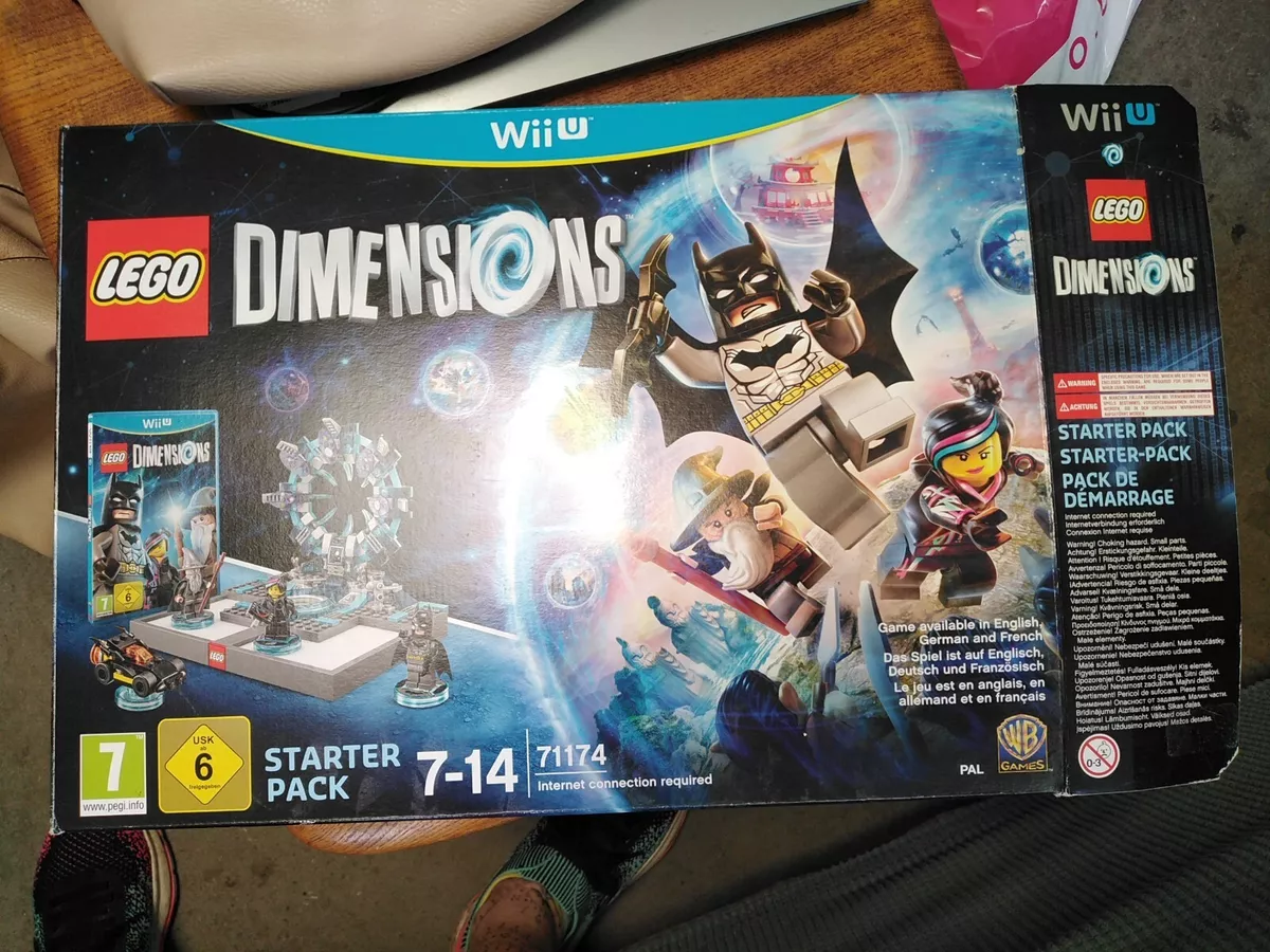 Lego 71174 Dimensions Starter Pack Wii U plus 12 extra pre built characters
