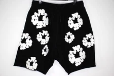 READYMADE x Denim Tears Mens XL 32 x 9 Cotton Wreath Sweatshorts RARE G1363