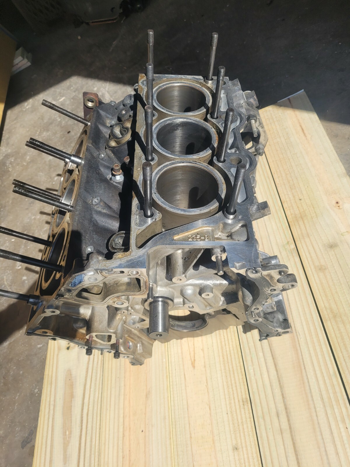 2014 MASERATI GHIBLI S ENGINE MOTOR SHORT BARE BLOCK OEM 235-B